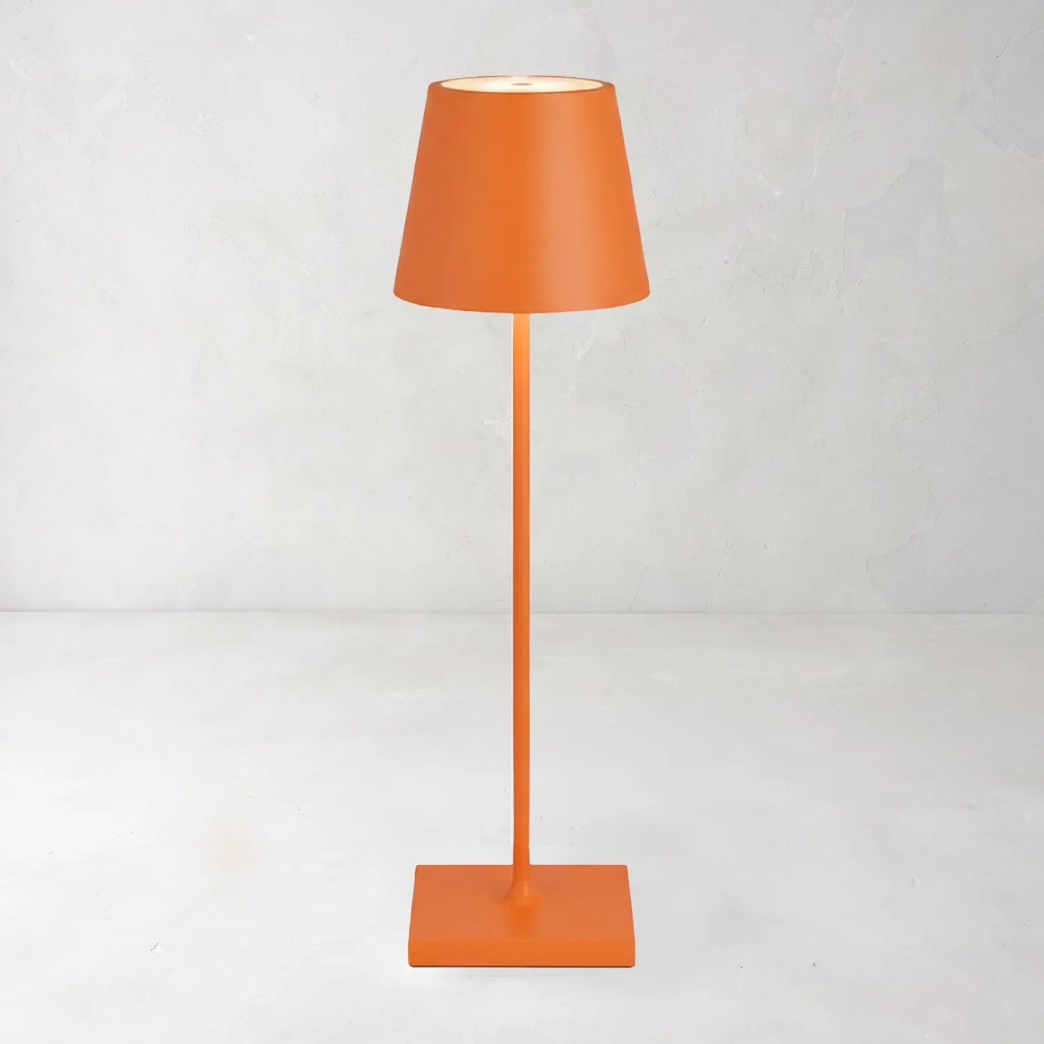 Image of Orange Poldina Pro Rechargeable LED Lamp
