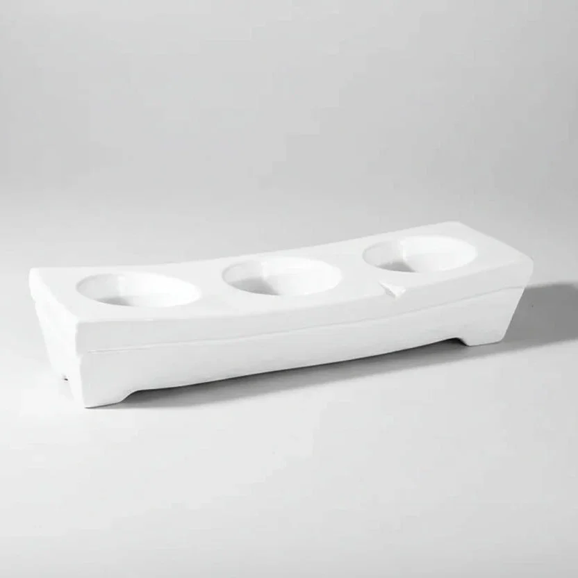 Image of Ceramic Appetizer Platform 5373 by Montes Doggett