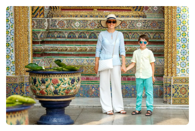 Take your family on a Premium adventure through Thailand’s colourful cities, ancient ruins and tropical islands
