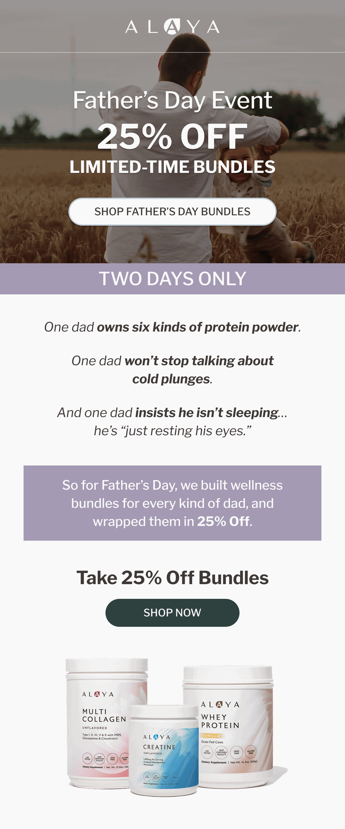 25% Off Limited Time Bundles
