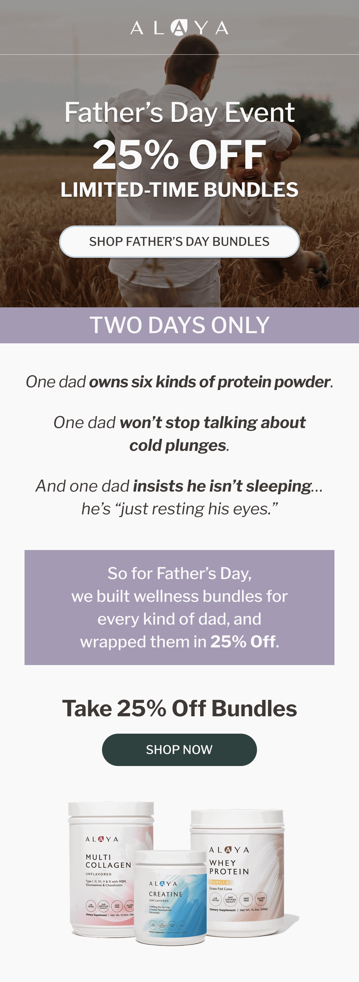 25% Off Limited Time Bundles