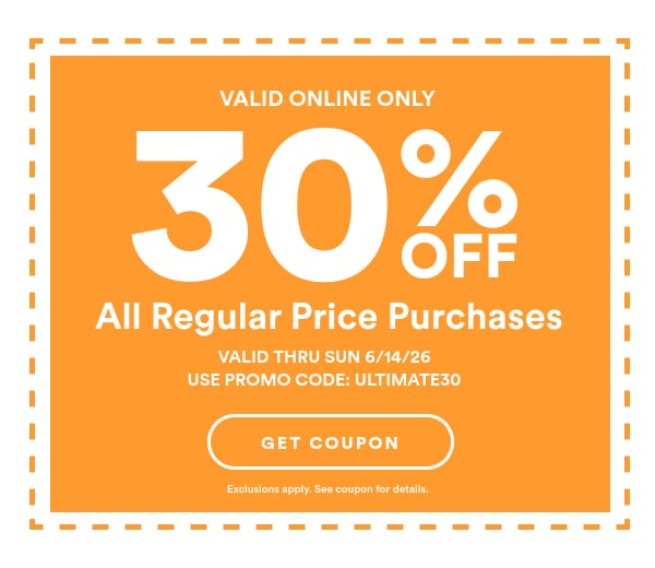 Coupon shown - Click here to get your coupon - Exclusions apply. See coupon for details.