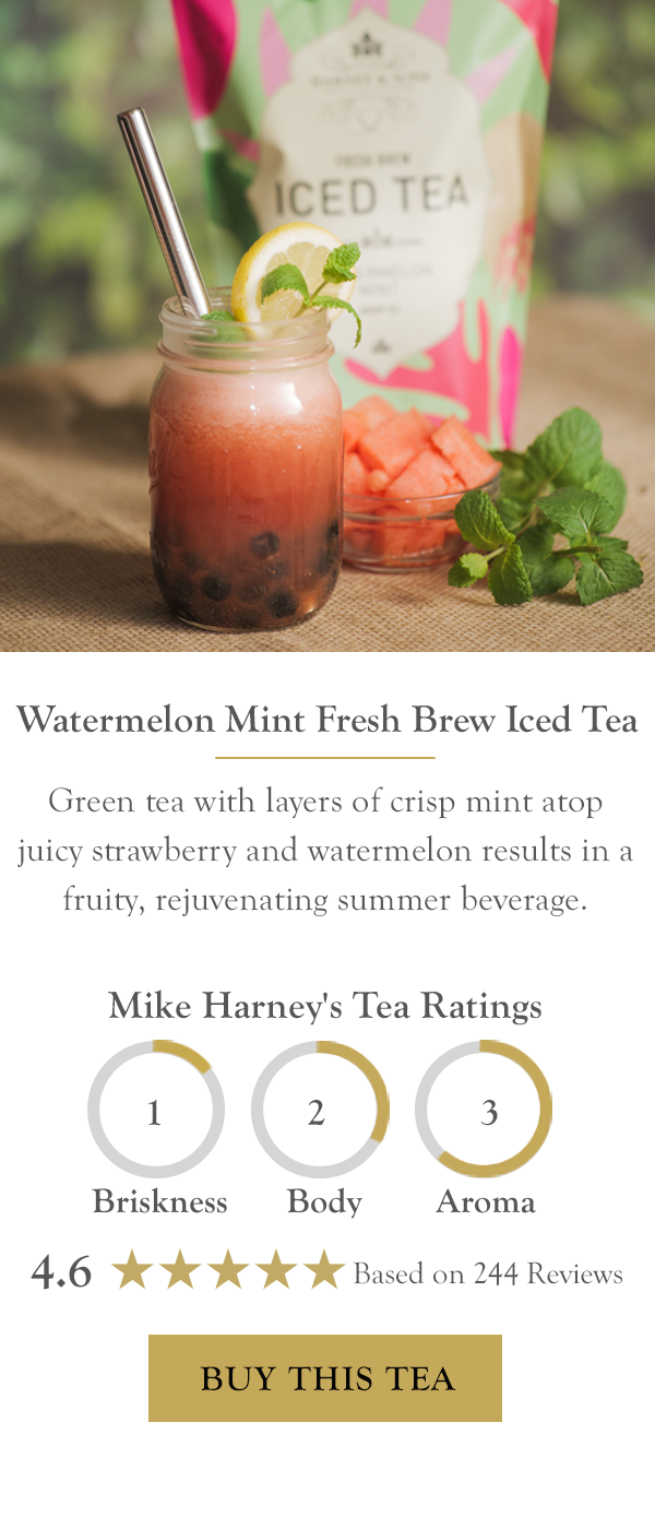 Watermelon Mint Fresh Brew Iced Tea