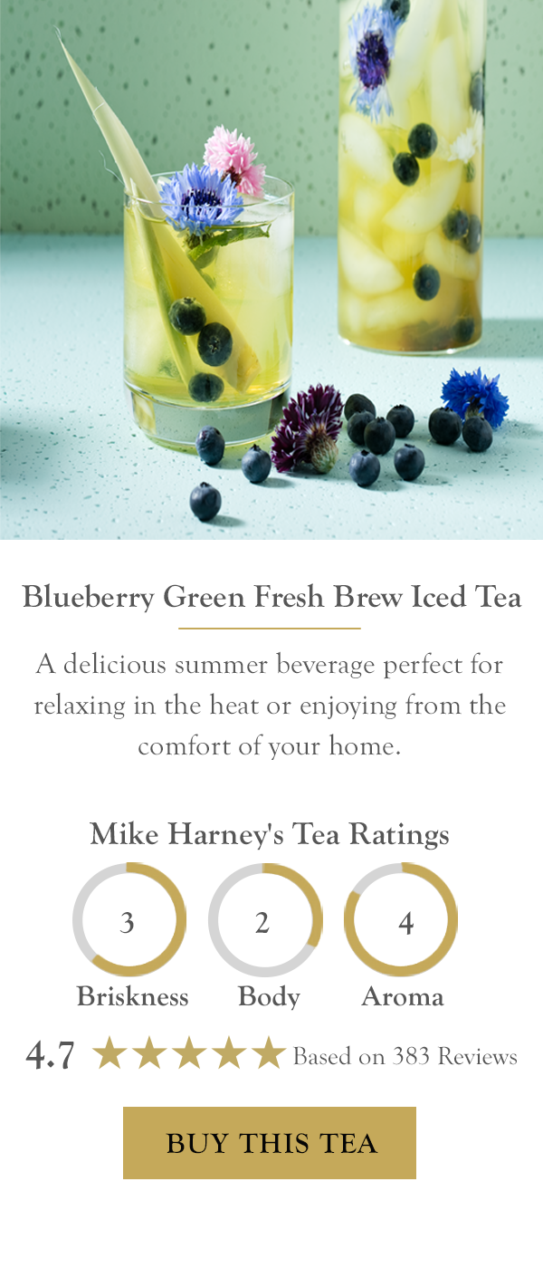 Blueberry Green Fresh Brew Iced Tea