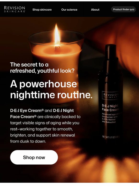 Revitalize Your Skin Overnight 🌙