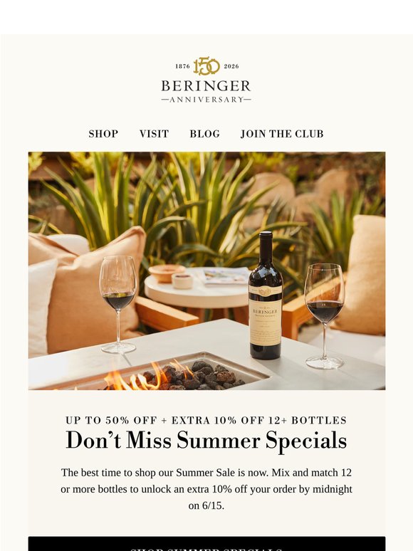 Shop Early, Save More | Extra 10% Off