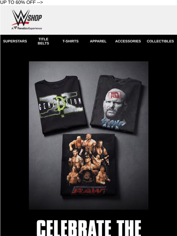 Up to 60% Off Legendary WWE Gifts for Legendary Dads