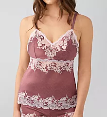 Modern Affair Cami Top Rose Brown/Cradle Pink L