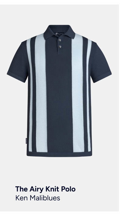 Ken Maliblues - The Airy Knit Polo