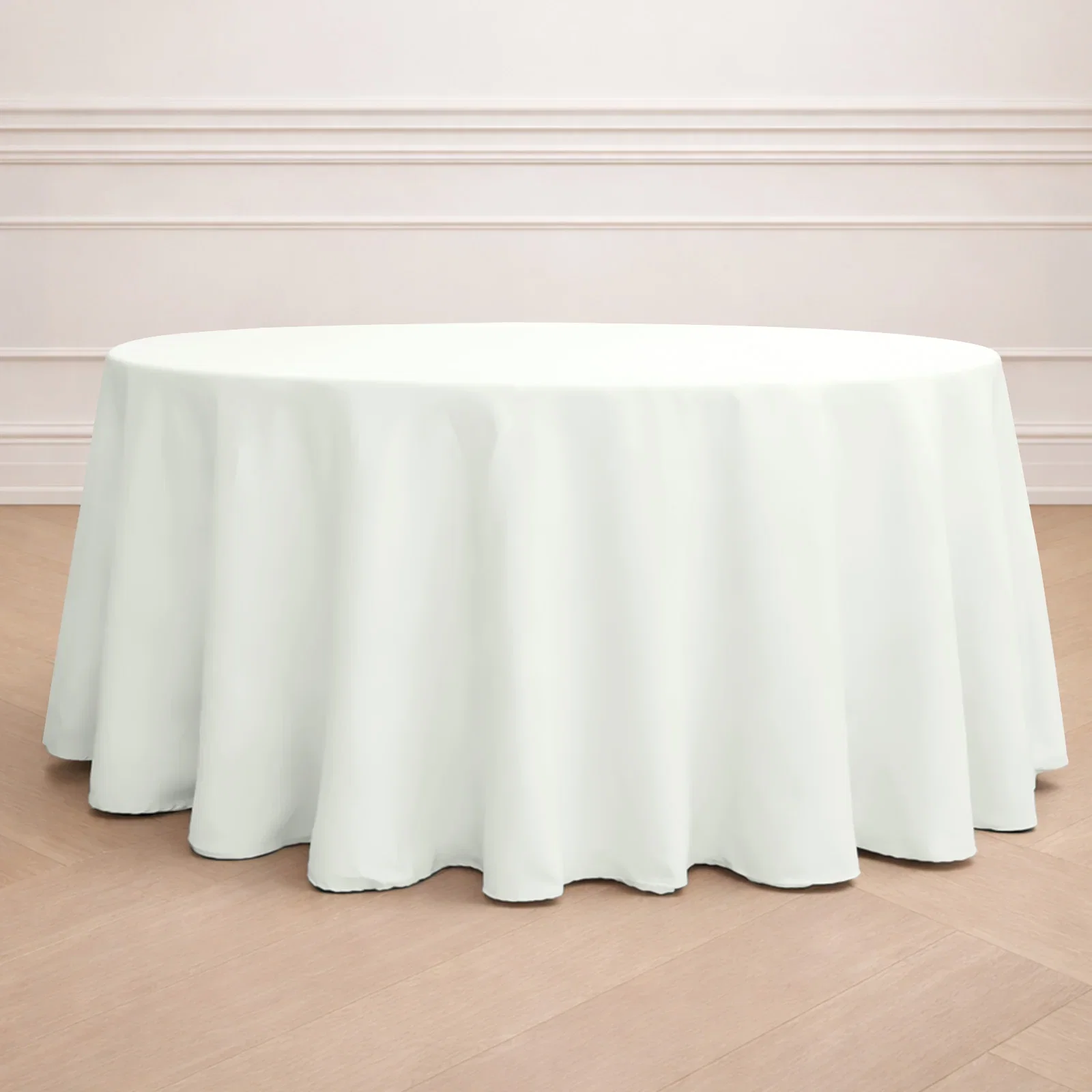 Image of Polyester Round Tablecloth 120