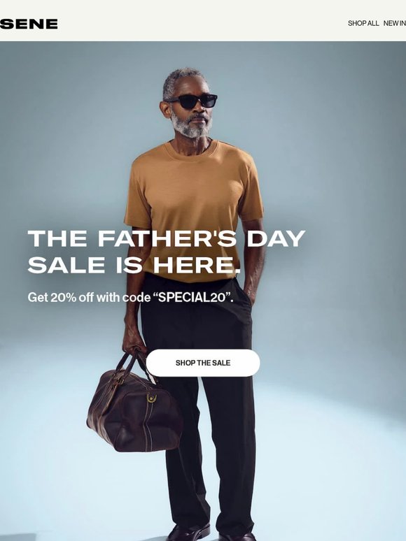 Your Father's Day Sale is now live.