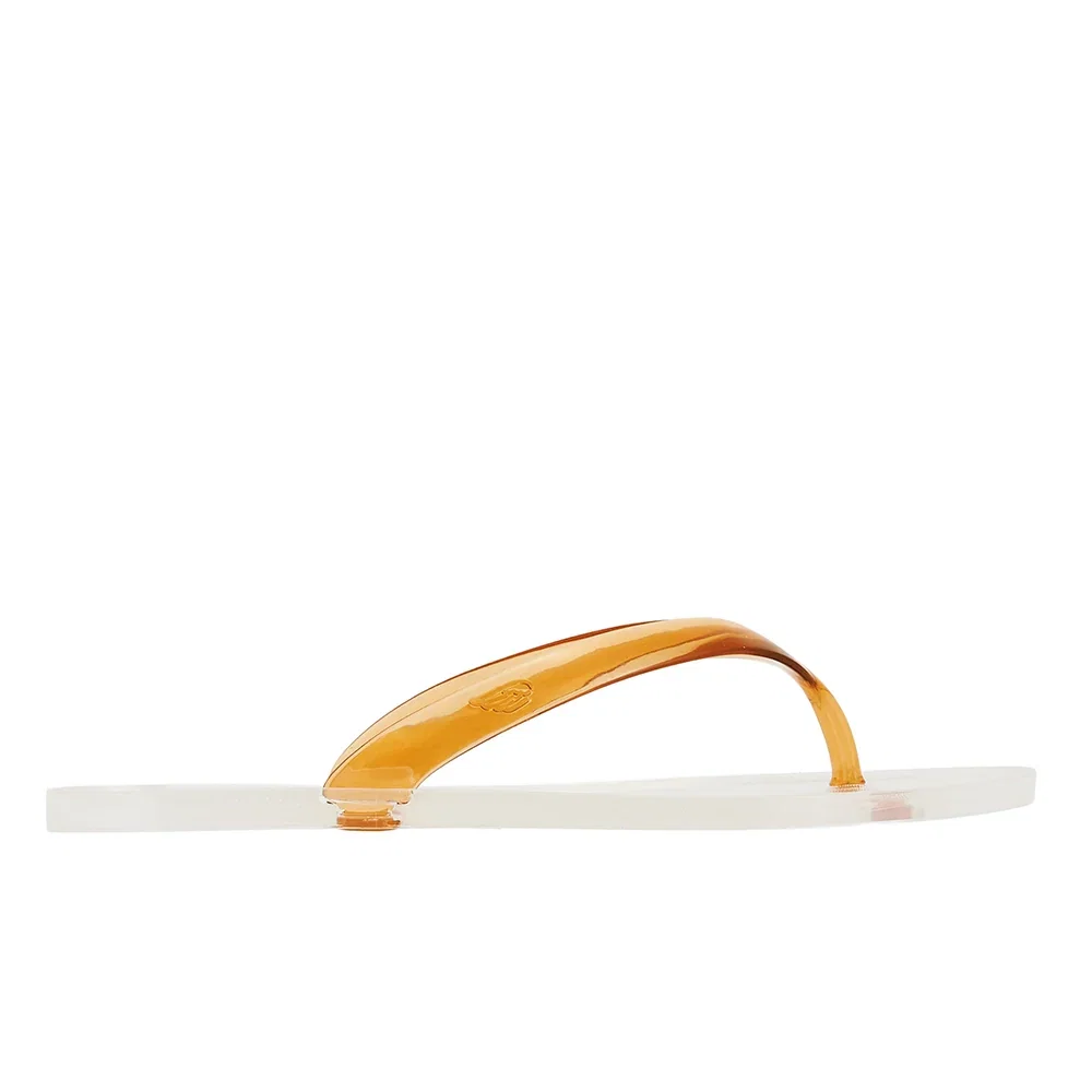 Image of Jelly Flip Flop Caramel/Clear