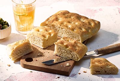 Rezept, Köstliche Focaccia mit einem dezenten Kräutergeschmack, Oswald