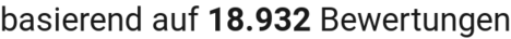 number of reviews