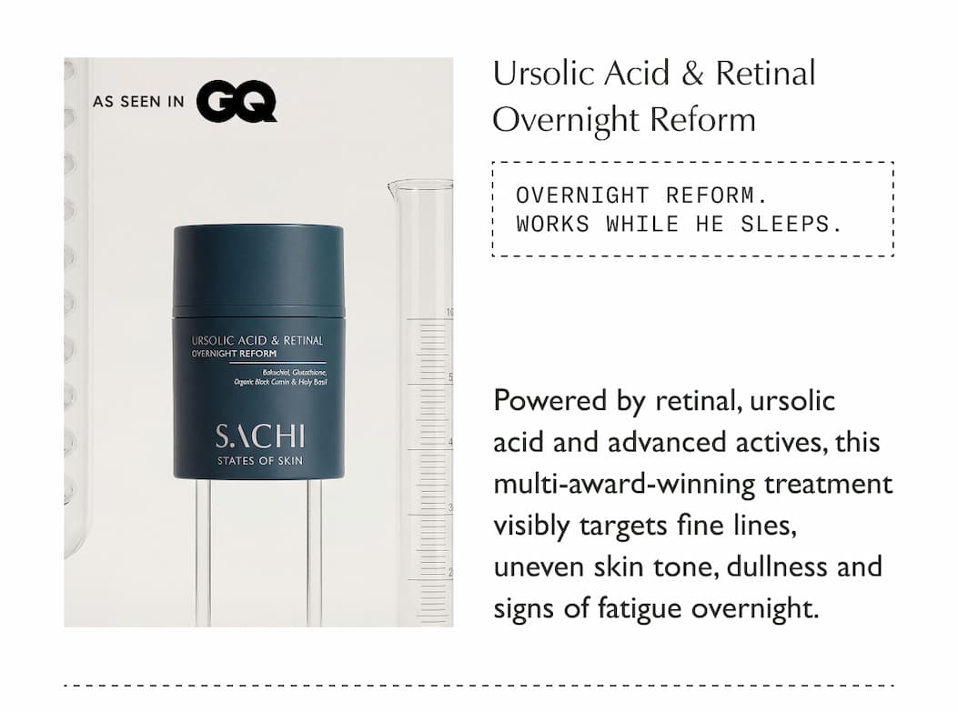Ursolic Acid & Retinal Overnight Reform
