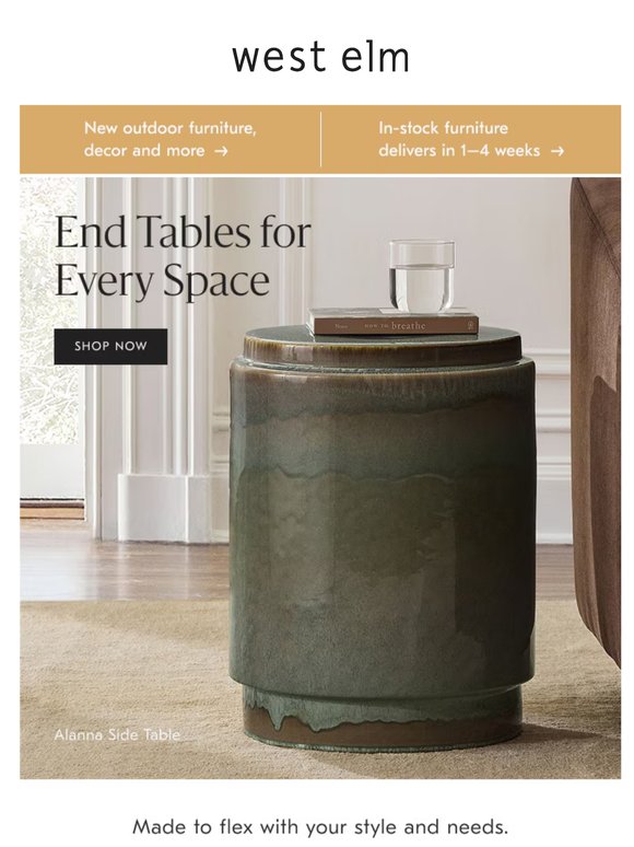 Small, but mighty side tables