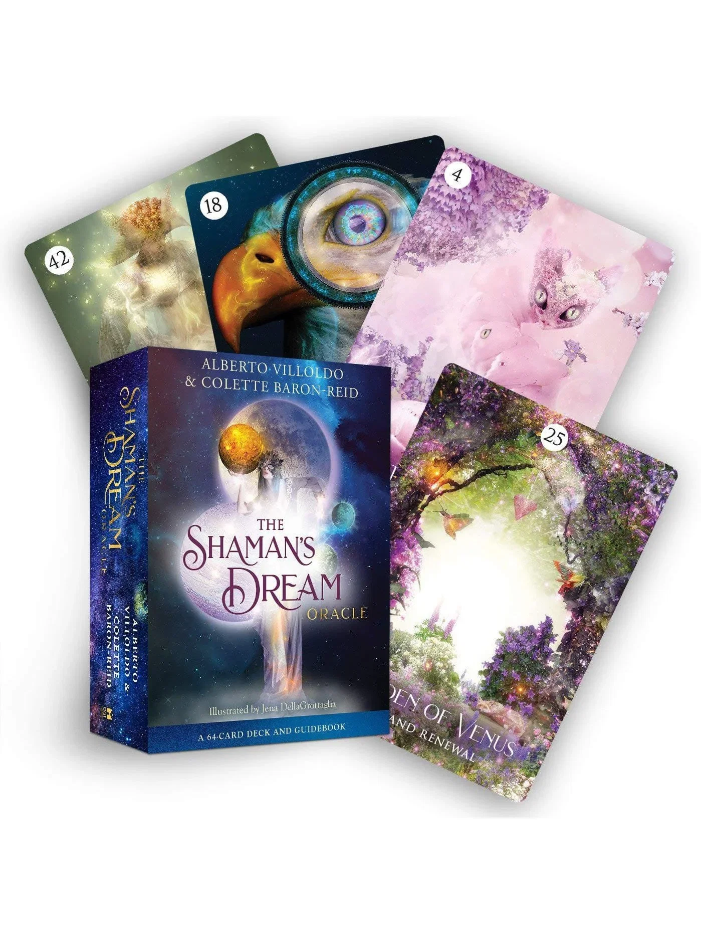 Image of The Shaman's Dream Oracle: A 64-Card Deck and Guidebook