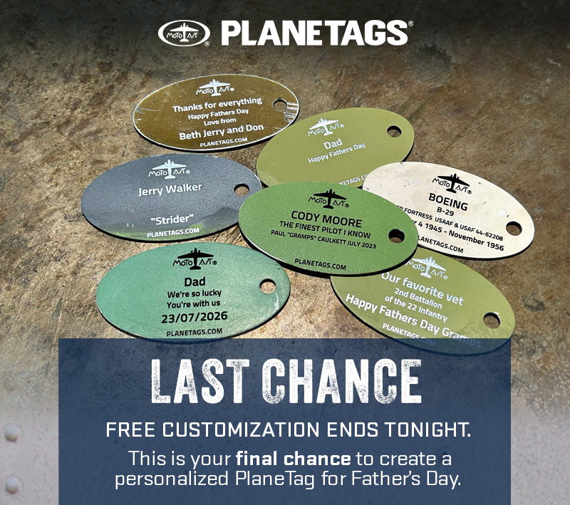 Last Chance for Free Father’s Day Customization