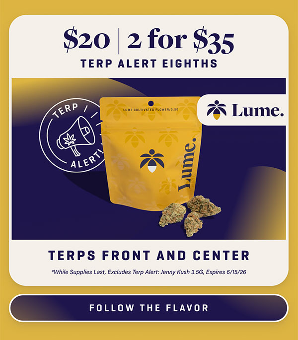 2/$35 Terp Alert 1/8th's