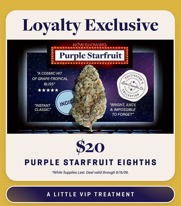 $20 Purple Starfruit 1/8th's