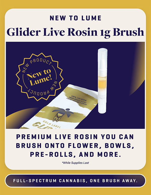 Glider Live Rosin Brush