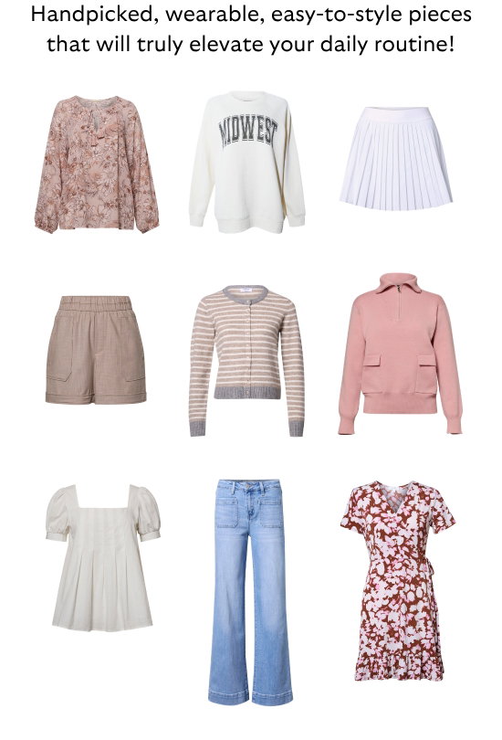 Handpicked, wearable, easy-to-style pieces that will truly elevate your daily routine