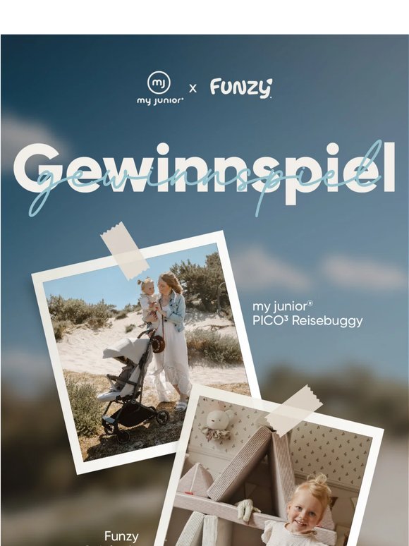 🧡 my junior® x Funzy Gewinnspiel