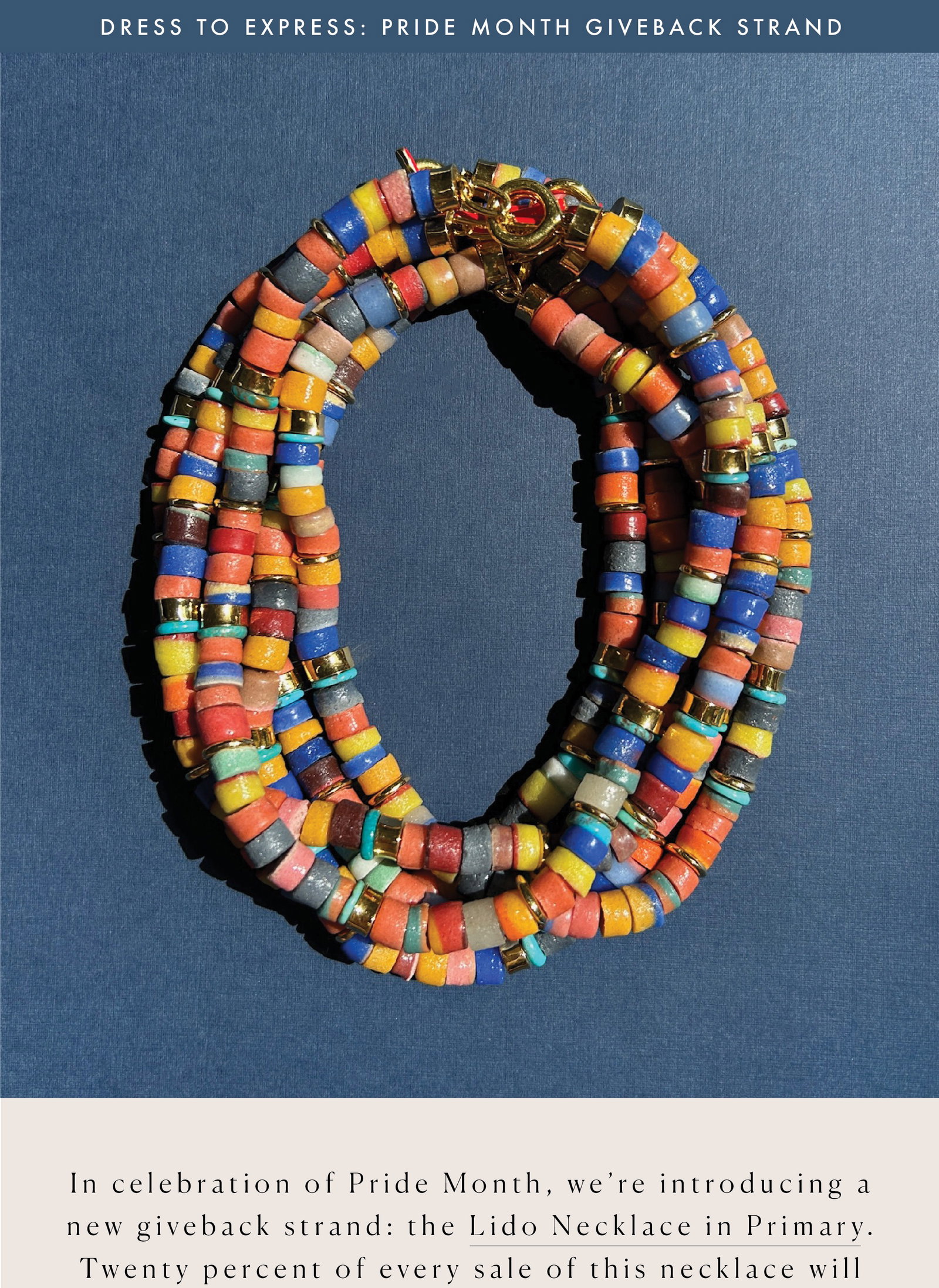 Lido Necklace in Primary