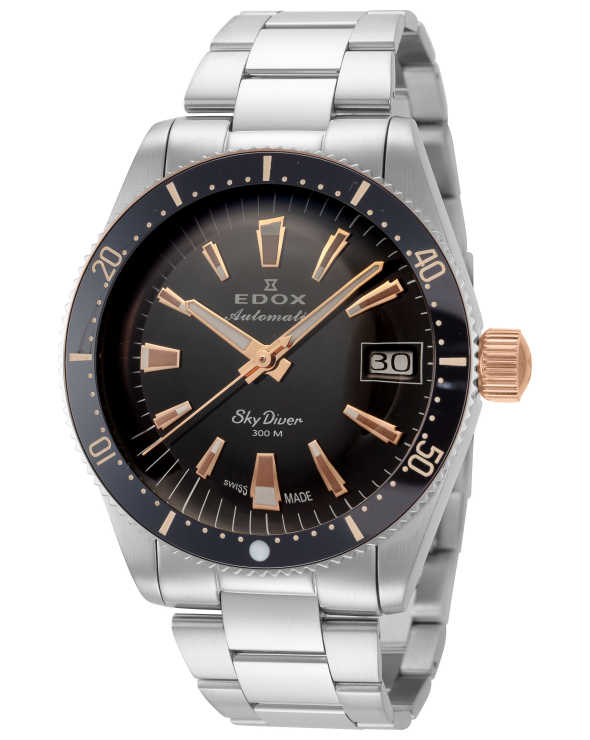 Edox SkyDiver Unisex Watch 80131-357RNRM-VIO