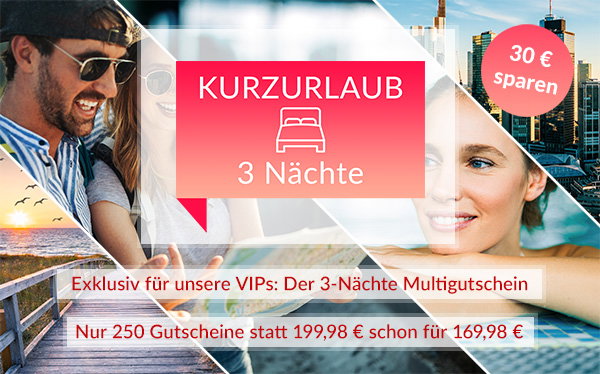 3-Nächte Multigutschein