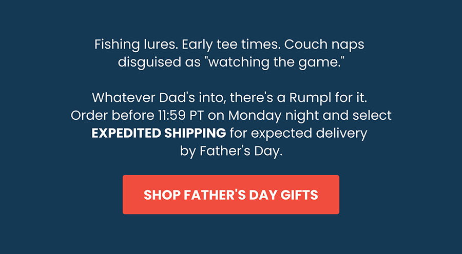 Use express shipping for expected delivery by Father's Day
