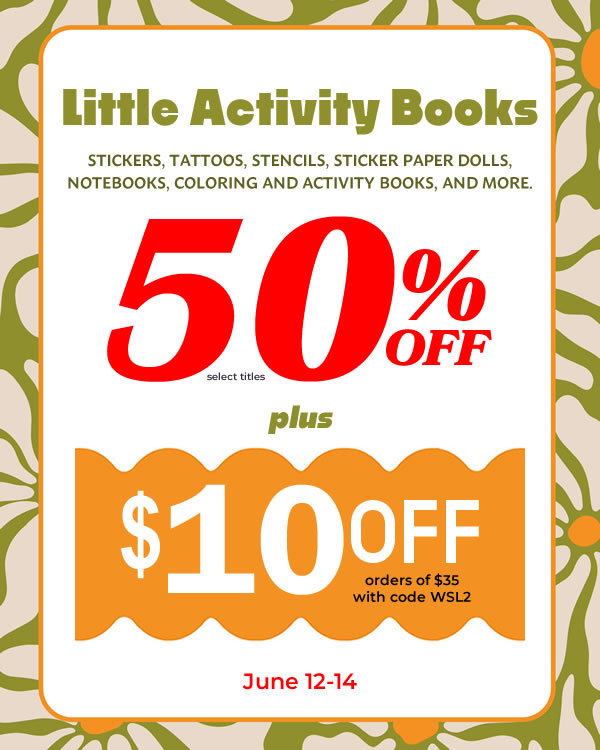  Weekend sale: 50% off over 50 fun Little Activity Books, plus $10 coupon