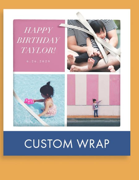 Custom Wrapping Paper