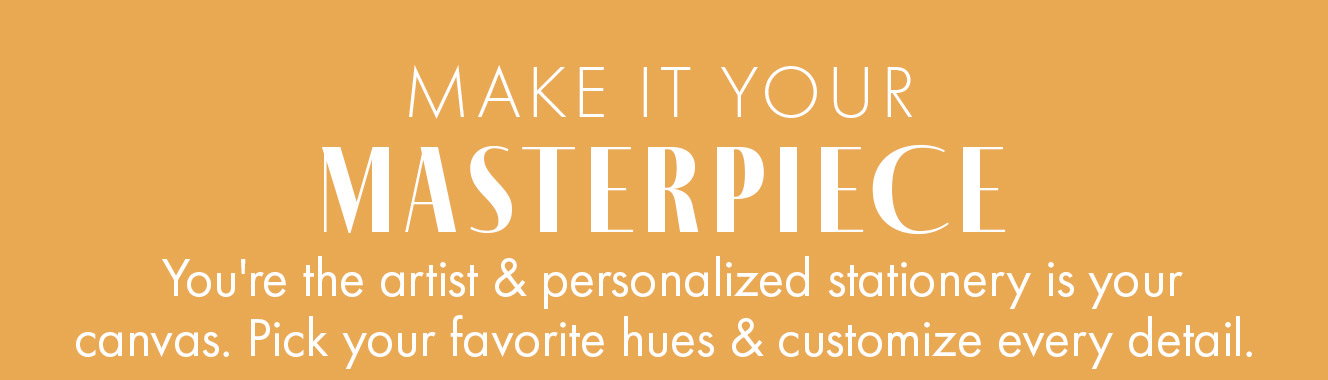 Personalized Stationery