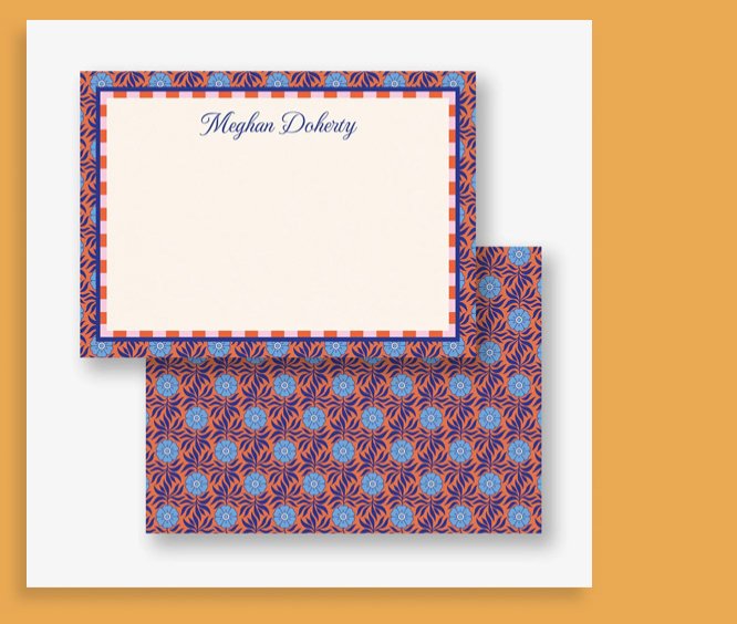 Summer Tapestry Stationery