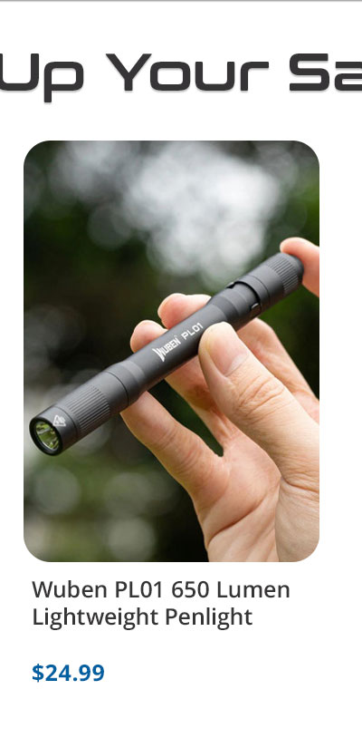 Wuben PL01 650 Lumen Lightweight Penlight