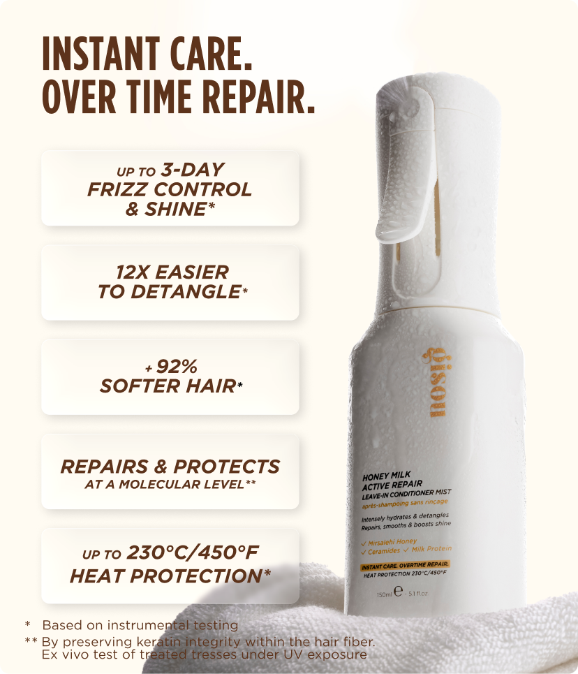 Instant care meets over time repair.