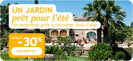 Un jardin prêt pour l’été jusqu’à -30%