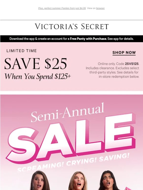 $25 Off $125+ & Up to 60% Off Sale