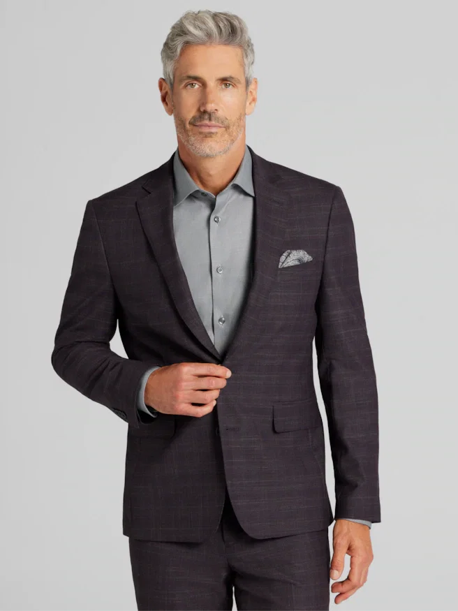 JOE Joseph Abboud Slim Fit Plaid Suit Jacket