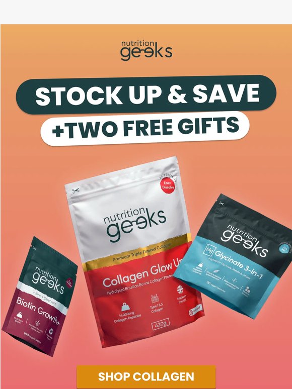 £18 off + 2x free gifts 🤯