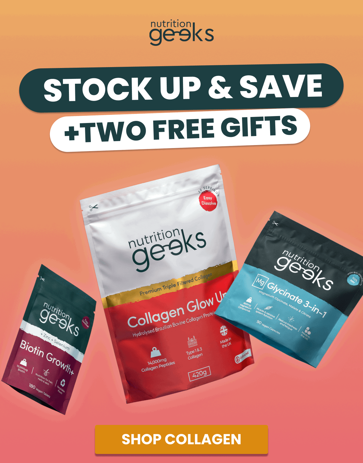 Stock up and get free gifts