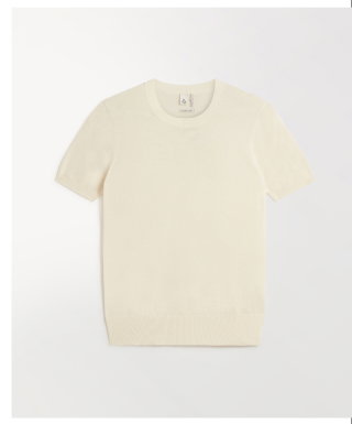 Superfine Merino Knitted T-Shirt