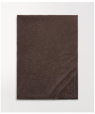 Oversized Cashmere Wrap in Chocolate