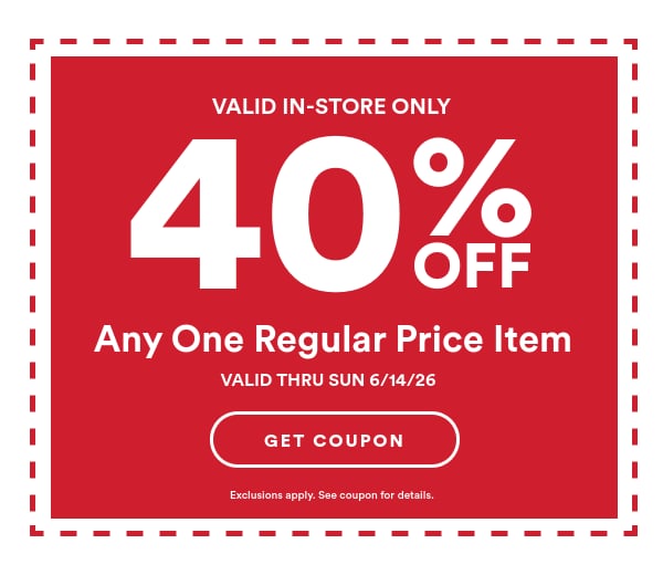 Coupon shown - Click here to get your coupon - Exclusions apply. See coupon for details.