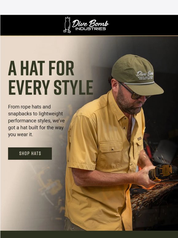 Your New Favorite Hat Is in Here