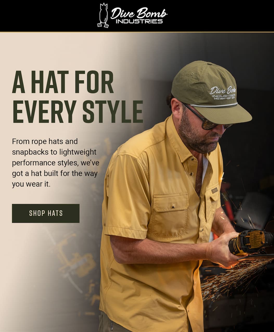 A Hat for Every Style. From rope hats and snapbacks to lightweight performance styles, we've got a hat built for the way you wear it. Shop Hats.