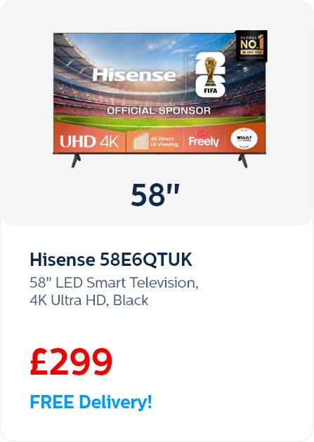 Hisense 58E6QTUK