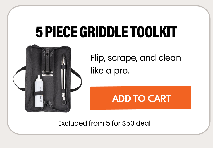 5 Piece Griddle Toolkit