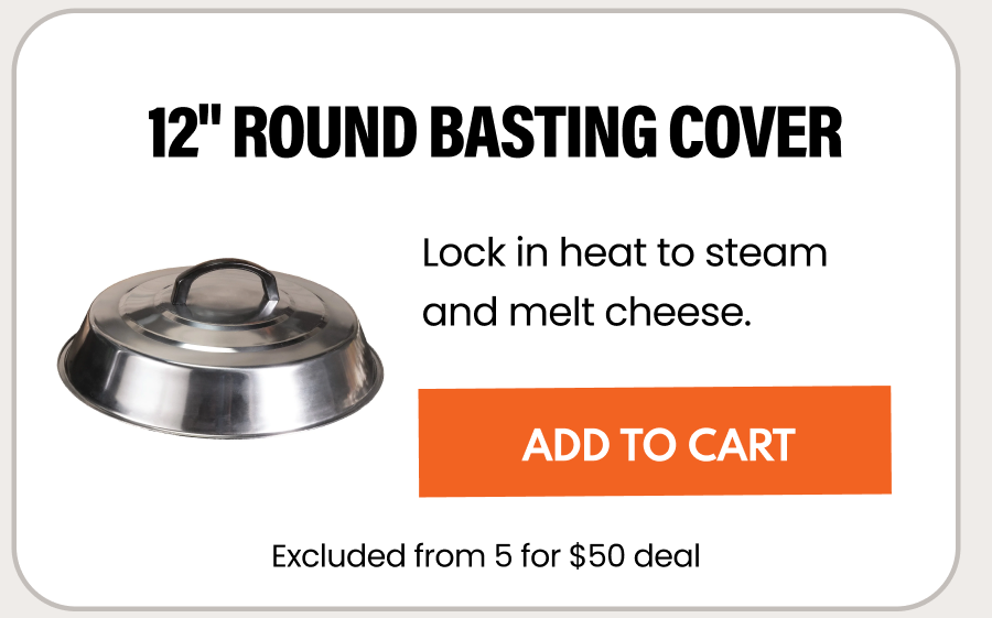 12" Round Basting Cover